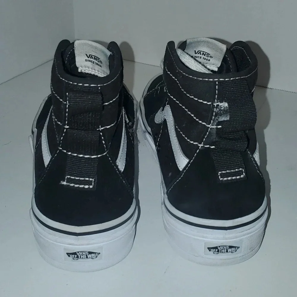 Vans Sk-8 Hi lite Classic Black Men's size 7 Womens Size 8.5